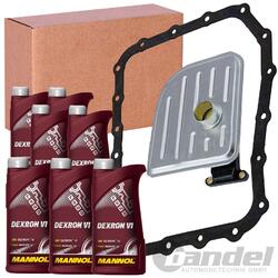 GETRIEBEÖLFILTER+MANNOL ATF ÖL 6-GANG-AUTOMATIK passend für KIA SPORTAGE HYUNDAI