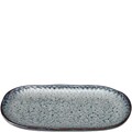 Leonardo Matera Platte grau 22x12cm Servierplatte Snackplatte Teller Käseteller
