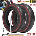 2x E-Scooter Vollgummi Reifen 8,5" Für Xiaomi M365 PRO 1S PRO 2 Soflow Honeycom