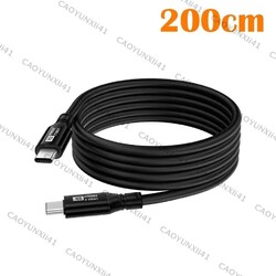 USB C-C 3.2 gen2 Typ-C Kabel 5A PD 100W Handy Laptop Schnellladekabel Datenkabel