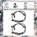 2x ORIGINAL® Denckermann Sensor, Raddrehzahl Vorne für Ford Focus Turnier