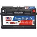 Autobatterie AGM 12V 105Ah 1000A BIG Start-Stop Automatik VRLA Batterie 110Ah