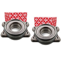 2X FEBI BILSTEIN RADLAGER-SATZ HINTEN LINKS RECHTS VORNE PASSEND FÜR AUDI A4 A6