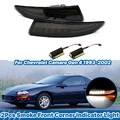 2 Getönt Blinkleuchten Vorne Blinker Standlicht Für Chevrolet Camaro Gen4 93–02