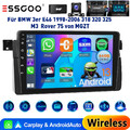 9" Für BMW E46 3er 318 320 325 M3 Autoradio GPS Navi Wifi RDS Android 13 64G DAB