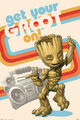 Guardians of the Galaxy - Get Your Groot On - Space Film Poster - 61x91,5 cm