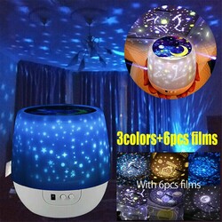 LED Polarlicht Sternenhimmel Lampe Projektor Galaxy Nachtlicht Schlaflicht DHL