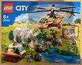 LEGO CITY 60302 Tierrettungseinsatz - Elefant mit Helikopter - Tiere Wildnis