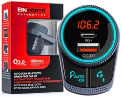 FM Transmitter Bluetooth BT 5.1 PD AUX Auto MP3 Player USB Ladegerät QC 3.0 KFZ