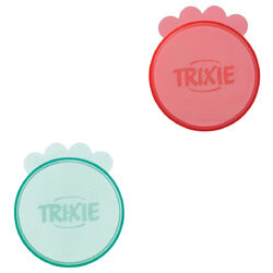 Trixie® Dosendeckel Katzenfutter Hundefutter Dosen Deckel Set Kunststoff Silikon