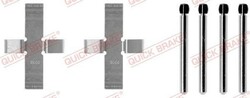 QUICK BRAKE 109-0902 Zubehörsatz Scheibenbremsbelag Vorne für OPEL KADETT C OPEL