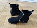 Chelsea Boots Damen Gr. 38, Leder, schwarz, Hammerstein, neu