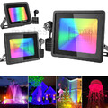 RGB LED Fluter Außen Strahler Flutlicht Scheinwerfer Gartenlampe Dimmbar 10-100W