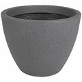 Pflanztopf grau Steinoptik Blumentopf Pflanzkübel Blumenkübel Übertopf Ø39cm