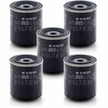 5x MANN-FILTER Ölfilter W 818/82 Oil Filter