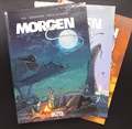 MORGEN 1-3 komplett HC Science Fiction Comic Album Splitter Verlag Léo