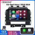 Android14 Carplay Autoradio Für Opel Astra J 2009-2014 GPS Navi RDS BT 2+64G KAM