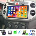 32G Android 14 Autoradio Carplay BT 5.0 +Kam GPS Navi für VW Tiguan 5N Golf Plus