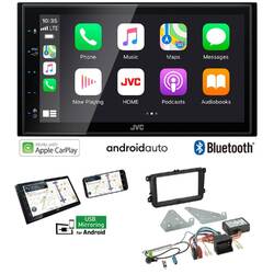 JVC KW-M560BT Autoradio Apple CarPlay Android für Volkswagen VW CC inkl Canbus