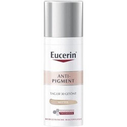 2x EUCERIN Anti-Pigment Tag getönt mittel LSF 30 50 ML