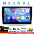 DAB 1+32G Carplay Android14 Autoradio für VW Passat B7 B6 GPS Navi WIFI BT RDS