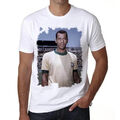 Herren Grafik T-Shirt Carlos Alberto Öko-Verantwortlich Vintage Jahrgang Kurzarm