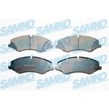 1x ORIGINAL® SAMKO Bremsbelagsatz, Scheibenbremse Vorne für Land Rover RANGE