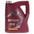 5 LITER MANNOL EXTREME 5W-40 MOTORÖL ACEA A3/B4 229.3 226.5 502.00 505.00 5W40