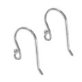 1x Paar Ohrhaken,Fischhaken zum Basteln-Sterling Silber925-deutsche Herstellung 