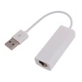 USB2.0 to Ethernet RJ45 Adapter Gigabit Networks Adapter Supporting 10/100Mbps