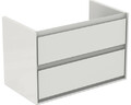 Ideal Standard Waschtischunterschrank Connect Air 80 cm 2 Auszüge weiß glanz (la