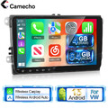 4+64GB Carplay 9" Android 13 Autoradio NAVI Für VW Touran Golf 5 6 Polo Passat