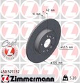 2x Zimmermann Bremsscheiben Z Ø300mm Hinten passend für Land Rover Discovery 2.0