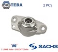 802 340 FEDERBEINLAGER DOMLAGER PAAR HINTEN SACHS 2PCS NEU OE QUALITÄT