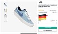 Nike SB Zoom Blazer Low Pro GT Vintage Blau jeans Gr. 43