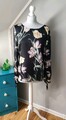 IMPERIAL Damen Bluse Elegant, Gr.40, Blumen Schwarz Blumen