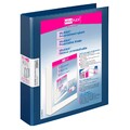 10 VELOFLEX VELODUR® Präsentationsringbücher 2-Ringe blau 4,6 cm DIN A4
