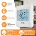 Thermostat Digital Touch Unterputzthermostat Regler Display Programmierbar UP