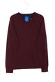 TOM TAILOR Baumwoll-Pullover mit Logo-Stickerei S burgundy Oberteil Sweatshirt