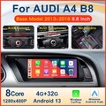 8.8" Display Android 32GB Autoradio GPS Apple CarPlay Für Audi A4/A5/B8/B9 13-16