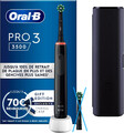 Oral-B Pro 3 3500 Elektrische Zahnbürste schwarz, akku-betrieben