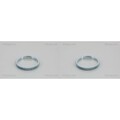 2X TRISCAN ABS-RINGE HINTEN VORNE passend für AUDI 100 200 80 90 COUPE QUATTRO