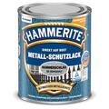 Hammerite Metall-Schutzlack HAMMERSCHLAG SILBERGRAU 2,5 l Effektlack Rostschutz