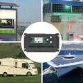 Solarpanel-Regler Laderegler PWM Dual-USB LCD-Display 30 A 12 V/24 V✈