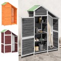 Geräteschuppen Geräteschrank Gerätehaus Massivholz Kiefer Schuppen Gartenschrank