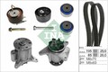 Schaeffler INA Wasserpumpe + Zahnriemensatz Zahnriemen-Set 530 0764 31