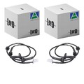 2X ABAKUS ABS-SENSOR RADDREHZAHL ABS-FÜHLER VORNE passend für NISSAN QASHQAI 