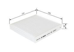 BOSCH Innenraumfilter 1 987 435 005 Partikelfilter für ABARTH FIAT LANCIA 500