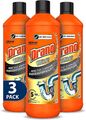 Drano (3 X 1000 Ml) Mr Muscle Power Gel Rohrfrei Abflussreiniger, Rohrreinige