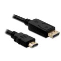 Delock Kabel Adapter Displayport 1.2 Stecker zu High Speed HDMI A Stecker 5 m